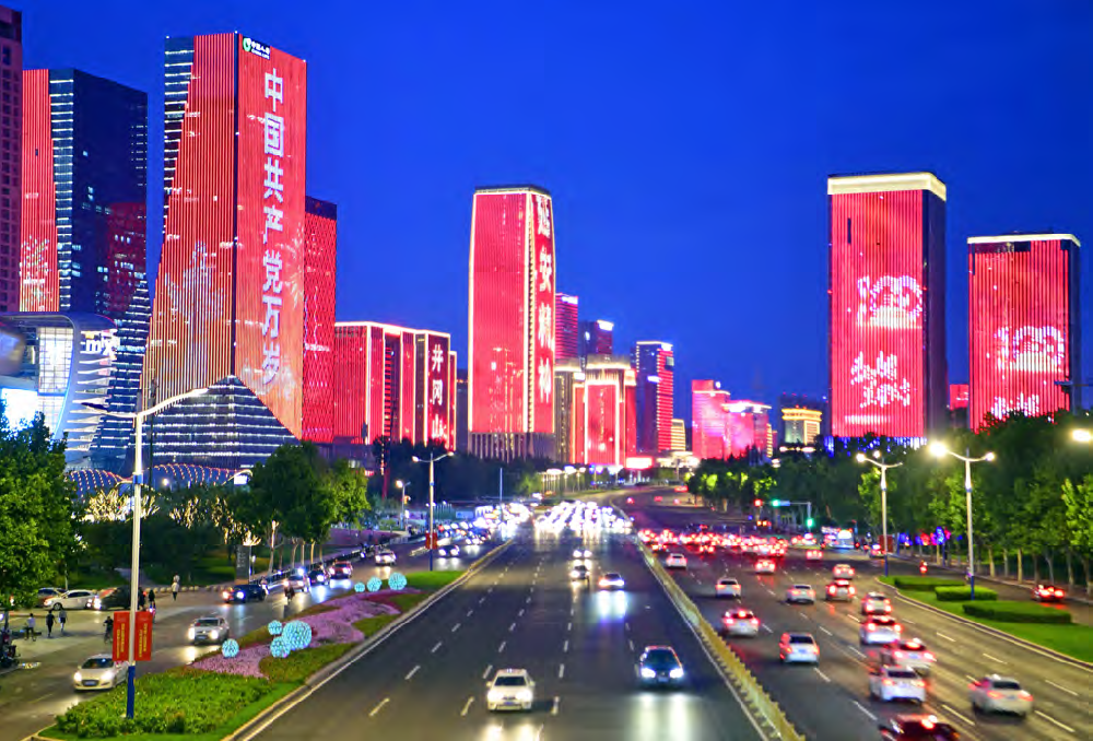 濟南經十路沿線夜景亮化提升設計項目